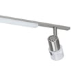 thumbnail image 5 of Cresswell Lighting 7" Modern Brushed Nickel 3-Light LED Decorative Track Light (Set of Two), 5 of 7