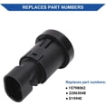 thumbnail image 3 of Car Back Rear Liftgate Window Glass Release Switch Button Compatible with Chevy Tahoe/Chevrolet Suburban 1500 2500 / Cadillac Escalade/GMC Yukon 2007-2014 Replace OE 15798062 22863048, 3 of 8
