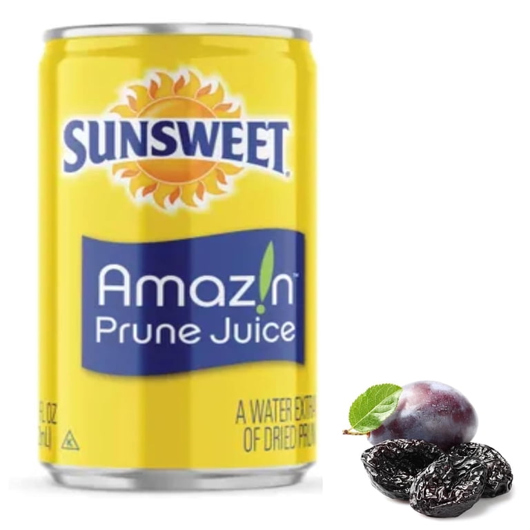 Sunsweet Prune Juice - Pack of 8 Cans - 7.5 oz Cans - Amazin Prune