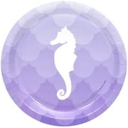 BirthdayExpress Mermaids Under The Sea Party Supplies - Dessert Plates (8)