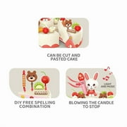 Mundo Toys Birthday Cake Toy Set, 85 Pieces Pretend Play Food Dessert Kitchen Toy for Kids Ages 3+
