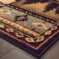 thumbnail image 4 of Oriental Weavers Woodlands Area Rug - 1041C - 1'10" x 7'6" - in Black/ Multi - Lodge Style, Stain Resistant, Family and Pet Friendly , Entryway, Hallway Runner Rug, 4 of 4