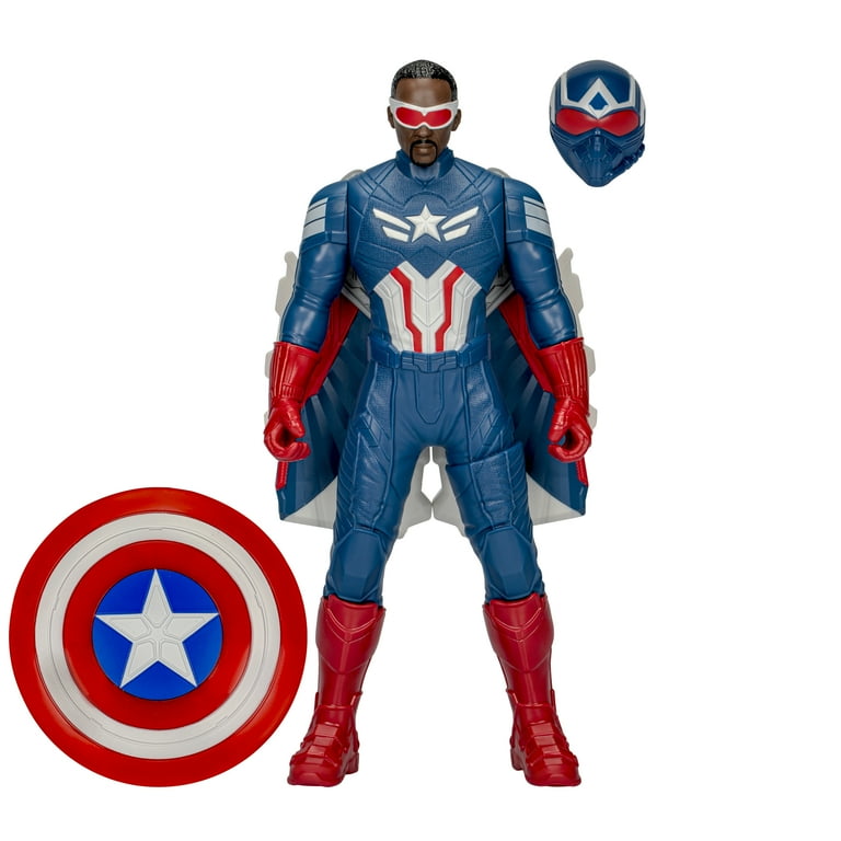 MARVEL アベンジャーズ　９体 Free Shipping! Captain America Marvel Flight Mode Action Figure 9