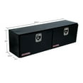 thumbnail image 2 of Weather Guard Tool Box 364-5-02 Hi-Side; Top Side; 2 Doors; Diamond Tread; Black; Aluminum, 2 of 2