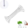 thumbnail image 1 of Self Watering Capillary Wick Cord Watering DIY Hydroponic Wicking Self Watering Planter Pot Automatic Water System Device Potted Violet Self Watering Rope Irrigation System Irrigation Irrigation Timer, 1 of 4