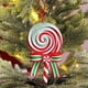 thumbnail image 4 of Decoraciones de adornos de caramelos navideños - Colgantes colgantes suaves de PVC rojo, blanco, verde y 10cm, 4 of 6