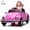 Pink, variant on TULILLO 12V Licensed Volkswagen Beetle Electric Ride on Car Toy for Toddler Kid w/ Remote Control, Ages 3-6, Kids, Pink