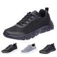 thumbnail image 7 of NOKIO Men's Running Shoes Non-S𝗅ip Walking Sneakers Lightweight Wide Width Workout Shoes 𝖫a𝖼e Up Casual Sports Shoes Breathable Mesh Outdoor Athlet𝗂c Shoes for Back to College, 7 of 7