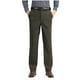 thumbnail image 2 of Pantalones largos de pana lisa con botones y cremallera para hombre, cintura alta, bolsillos, pantalones largos de poliéster., 2 of 5