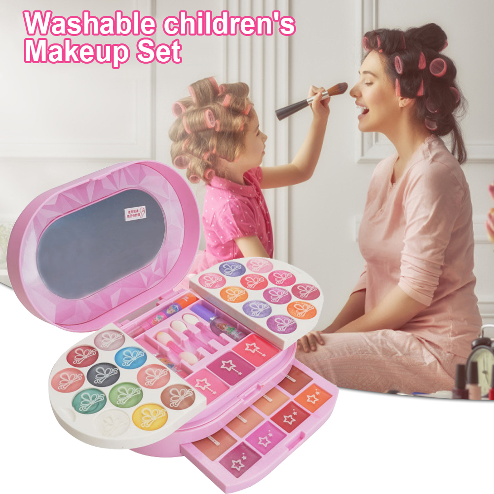 Megawheels Kids Makeup Kit Washable Pretend Play Toys Makeup Set For Toddler Gifts Walmart Com