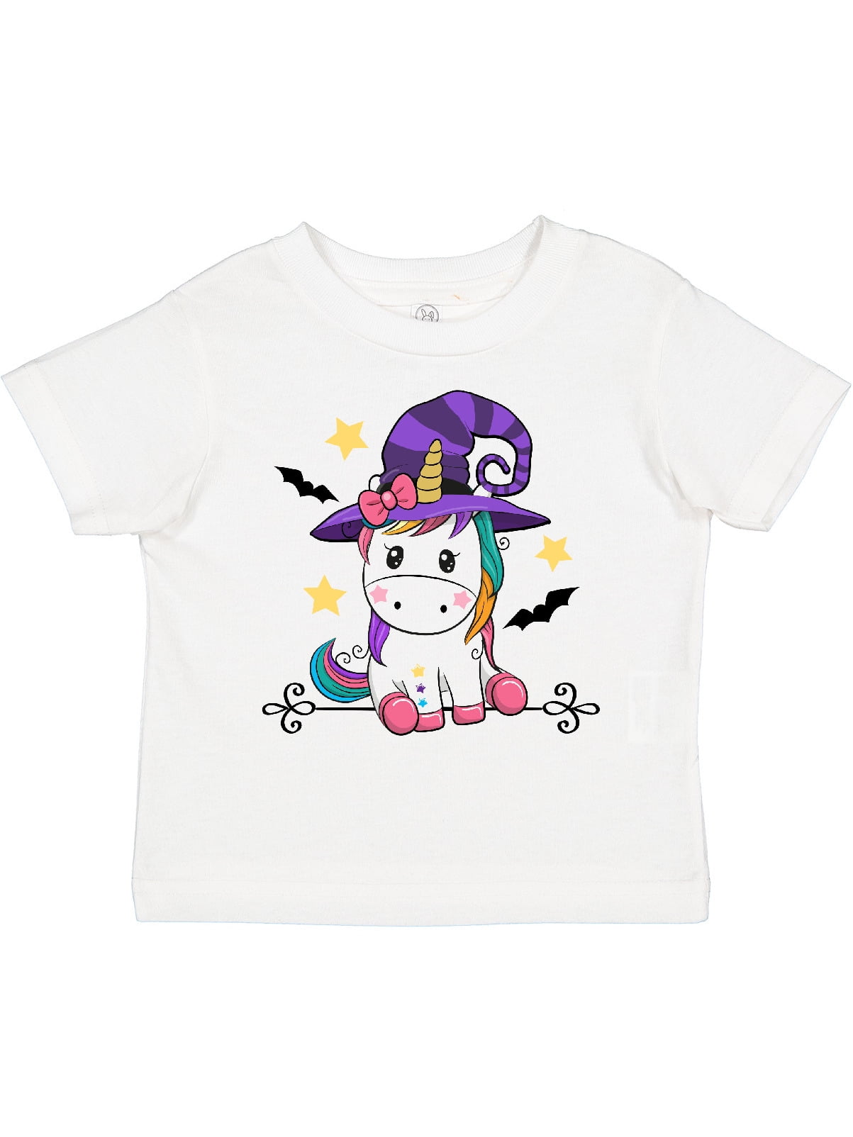 Happy Halloween Infant & Toddler Girls Pink Witch T-shirt Glittery Tee Shirt 