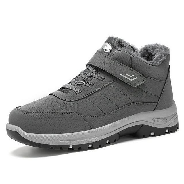 men's winter cotton boots plus fleece couple snow boots