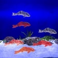 thumbnail image 3 of Shisuyan 10 Pcs Figurine de Poisson Koi Miniature Réaliste, Figurines de Faux Poissons Rouges d'Aquarium Petites Figurines de Poisson Rouge en Résine Mini Poissons Bricolage Artisanat Accessoires de Jardin, 3 of 9