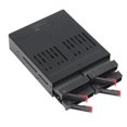 thumbnail image 3 of Jaula de Rack Móvil HDD SSD de 4 Bahías de 2,5 Pulgadas para Bahía Externa de 5,25 Pulgadas Compatible con SSD HDD de 9,5 Mm y 12,5 Mm, 3 of 9