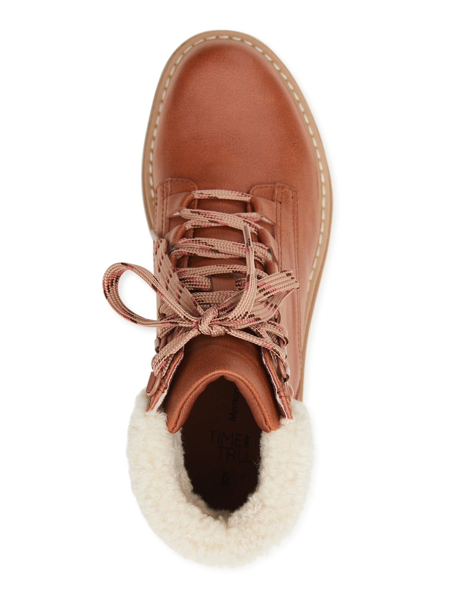 Time and Tru Women's Lug Sole Hiker Boots