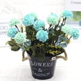 thumbnail image 4 of SPRING PARK 1Pc Artificial Flowers, Realistic Fake Flowers, Artificial Silk Flower Arrangement Home Wedding Party Furniture Decoration for Home Wedding, 4 of 7