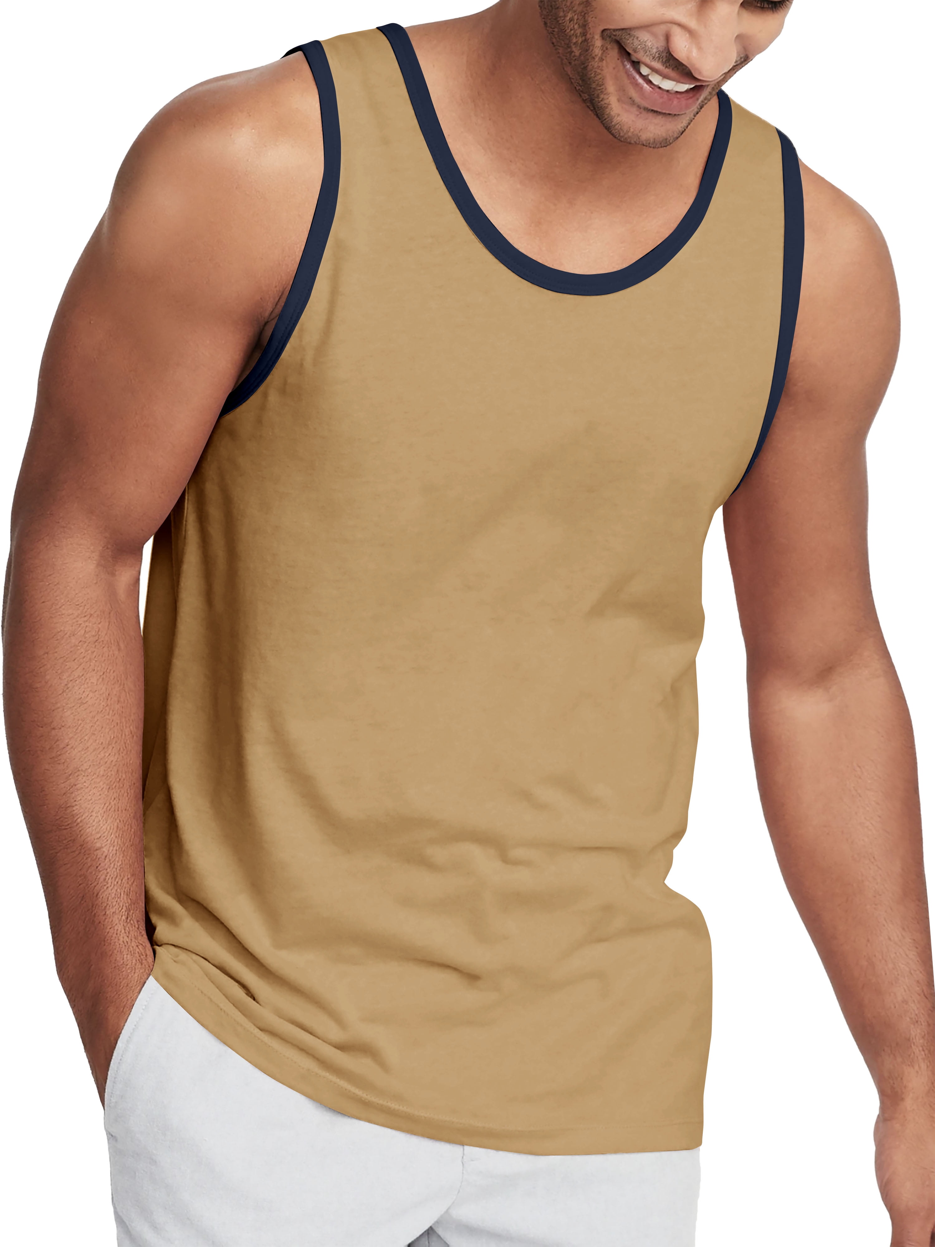 Men’s Casual Vest Under Garment T-Shirt Active Gym Wear