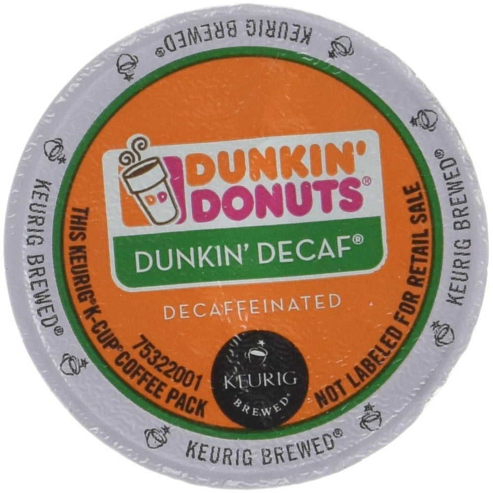 Dunkin Donuts Decaf K-Cup Coffee Pods, 32 Count for Keurig ...