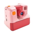 thumbnail image 1 of Cámara de impresión instantánea para niños, portátil, compacta, para tomar fotografías, juguete educativo Rosa, 1 of 9