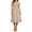 White, variant on Levmjia Women's Floral Print Dress Summer Short Sleeve Square Neck Casual Tiered Ruffle Midi Dress with Smocked Waist A Line Swing Dress for Women Vacation