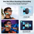 thumbnail image 5 of Rechale 2-Pack Light Cover for Meta Glasses, LED & Flash Sensor Blocker, Compatible with Ray-Ban Gen1/Gen2/Skyler/Headliner & Oakley HSTN, Anti-Glare Privacy Sticker for Smart Glasses Camera Lens, 5 of 9