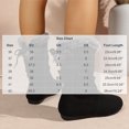 thumbnail image 3 of WAVSUF Women's Suede Snow Boots Round Toe Wide Width Fleece Warm Winter Soft Sole Flat Boots Black 6, 3 of 9