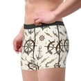 thumbnail image 4 of Naloa Anchor with Rope Print Mens Underwear - Boxers for Men, Classic Briefs for Men, 4 of 9