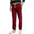 thumbnail image 2 of POLO RALPH LAUREN Men's Athletic Fleece Elastic Band Bottom Sweatpants (3X-Large Big, Red Wine), 2 of 5