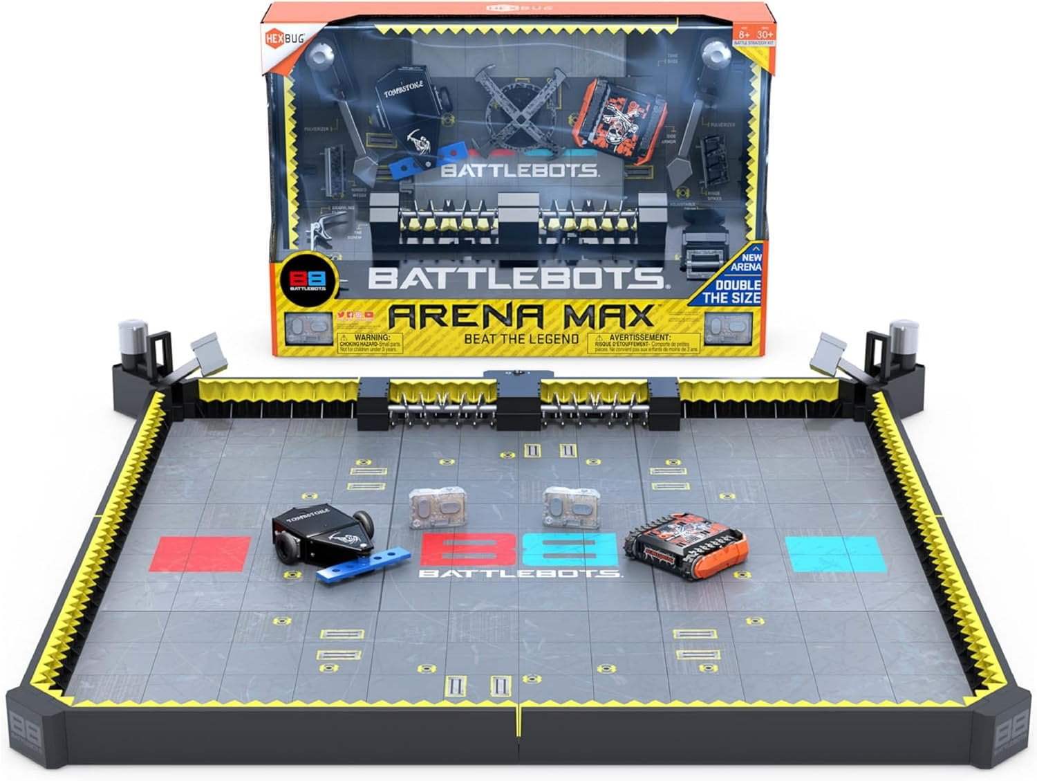 HEXBUG Robotic Soccer Playset with Arena Walmart