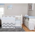 thumbnail image 2 of Trend Lab Chevron Diaper Stacker, Grey (New), 2 of 2