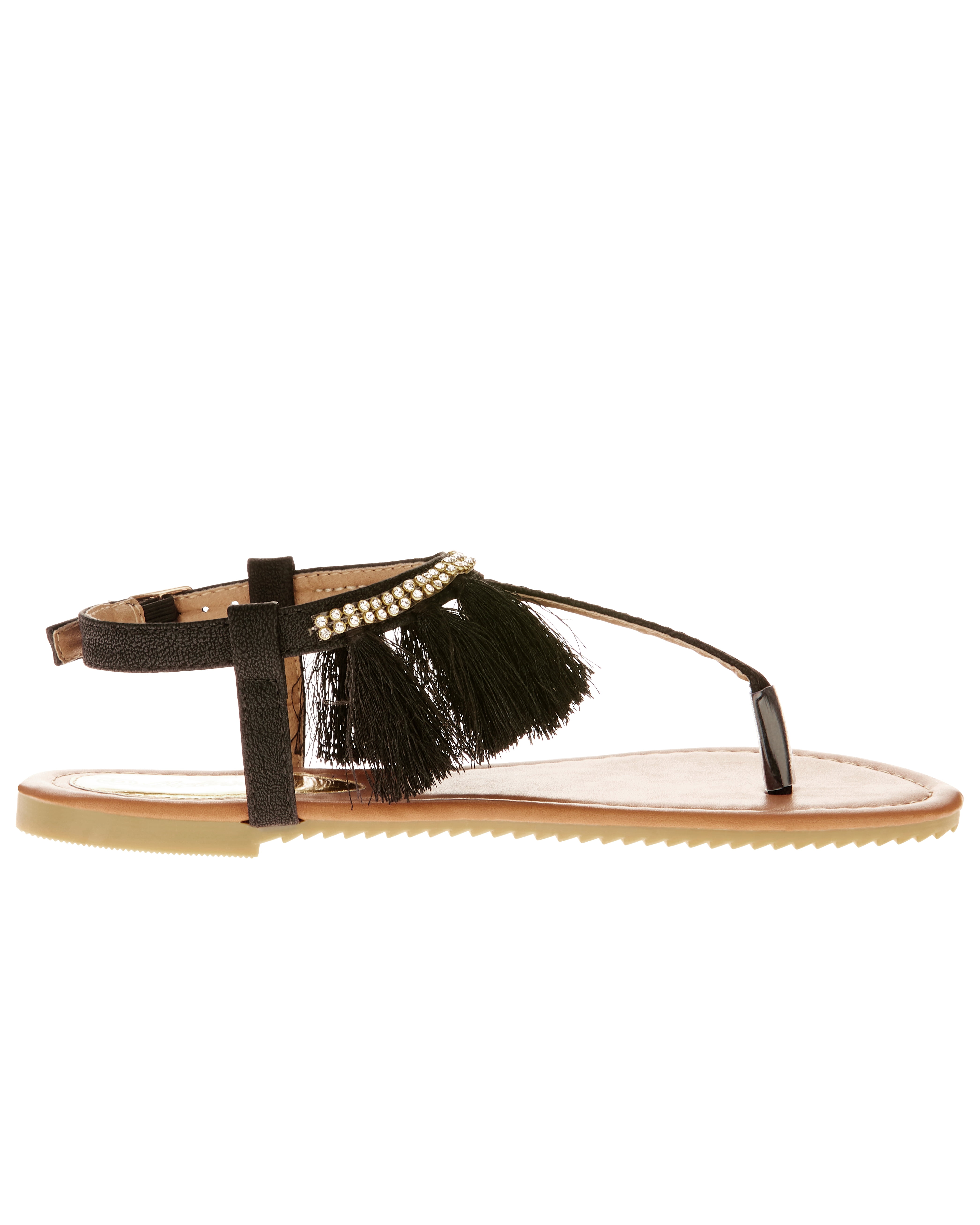 Victoria K Women's Fringe Design sandals