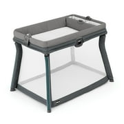 Chicco FastAsleep Full-Size Travel Playard - Verdant (Grey/Green)