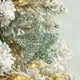 thumbnail image 4 of Bolas navideñas flocadas para decoración navideña. Se pueden usar varios estilos de adornos para árboles de Navidad para otras fiestas., 4 of 6