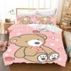 thumbnail image 1 of 3D Cute Style Oso Funda de edredón Set Ropa de cama Set Fundas de almohada 173, 1 of 2