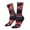 White, variant on Romantic Heart Guitar Pattern Sport Socks for Women and Men Crew Socks Sporty Calf Socks Casual Socks