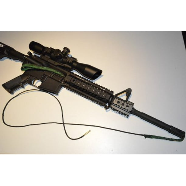 22 223 25 Cal Bore Snake Cleaner Kit Cord Rope Brass Walmart Com