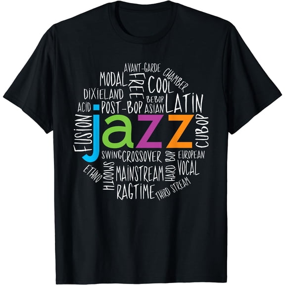 Jazz Genres Fun T-Shirt