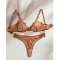 thumbnail image 2 of Brown Silk Lingerie Set, 2 of 4
