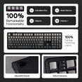 thumbnail image 3 of Teclado mecánico inalámbrico MechLands Aula F108 de 108 teclas, 3 of 8