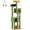 Green, variant on Pefilos 62" Cat Tree for Indoor Cats, Modern Cat Tree Tower with 2 Spacious Condos, Scratching Pad, 4 Cat Scratching Posts, 2 Top Perches, 2 Pompoms,