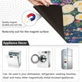 thumbnail image 4 of Yayeee Magnetic Dishwasher Cover for The Front Decoration Home Kitchen Machine Sticker Protector, White Floral Garden, 4 of 6
