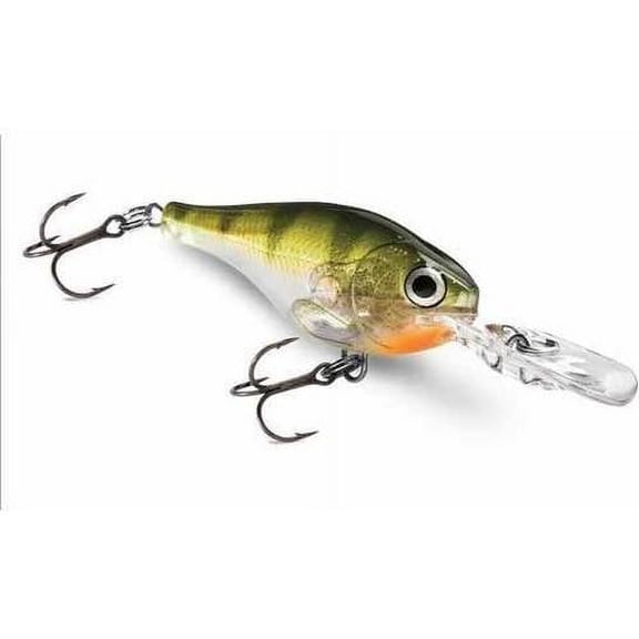 Rapala Glass Shad Rap 05 Crankbait Glass Yellow Perch Fishing Lures for Bass