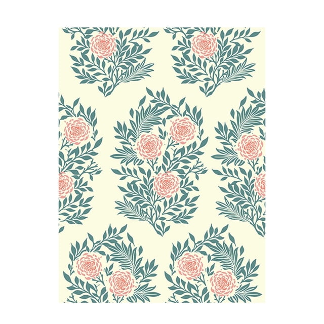 Pottery Ceramic Clay Transfer Paper Colorful Flower Colorful Decals Stickers Earrings Jewelry Making