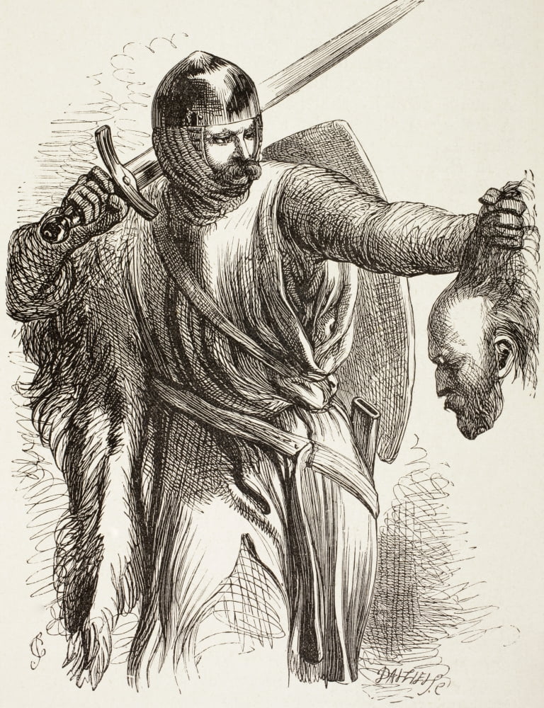 Illustration By Sir John Gilbert For King John By William Shakespeare The Bastard With Austrias Head From The Illustrated Library Shakspeare Published London 1890 From The Illustrated Library Shakspea