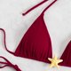 thumbnail image 5 of Traje de baño para mujer, conjunto de traje de baño dividido con tirantes ajustables para mujer, trajes de baño para mujer, conjuntos de bikini para mujer, trajes de baño bikini para mujer, 5 of 8