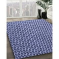 thumbnail image 2 of Ahgly Company Indoor Square Patterned Deep Periwinkle Purple Area Rugs, 7' Square, 2 of 6