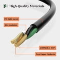 thumbnail image 4 of Cable de extensión para exteriores PLUGTUL, 10 pies, calibre 12, 15 A, 1875 W, negro, 4 of 8