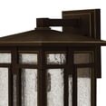 thumbnail image 4 of 1965OZ Hinkley Lighting Tucker - One Light Outdoor Wall Mount in Transitional and Craftsman Style - 11 Inches Wide by 18 Inches High-Oil Rubbed Bronze, 4 of 5