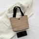 thumbnail image 3 of Bolsa De Hombro Bolso de mano para mujer, Bolso de mano de paja hecho a mano, Bolso cruzado, Bolso de compras (negro), 3 of 8