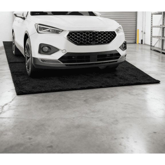 Tchonts Extra Large 17x7.3 Ft Garage Parking Mat by Tchonts - Absorbent, Non-Slip Floor Protection with Waterproof Backing for Under Cars